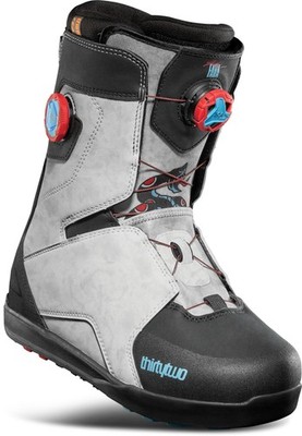 ThirtyTwo Lashed Double BOA X Fava Men's Snowboard Boots, Black/Blue, M9.5 MY26