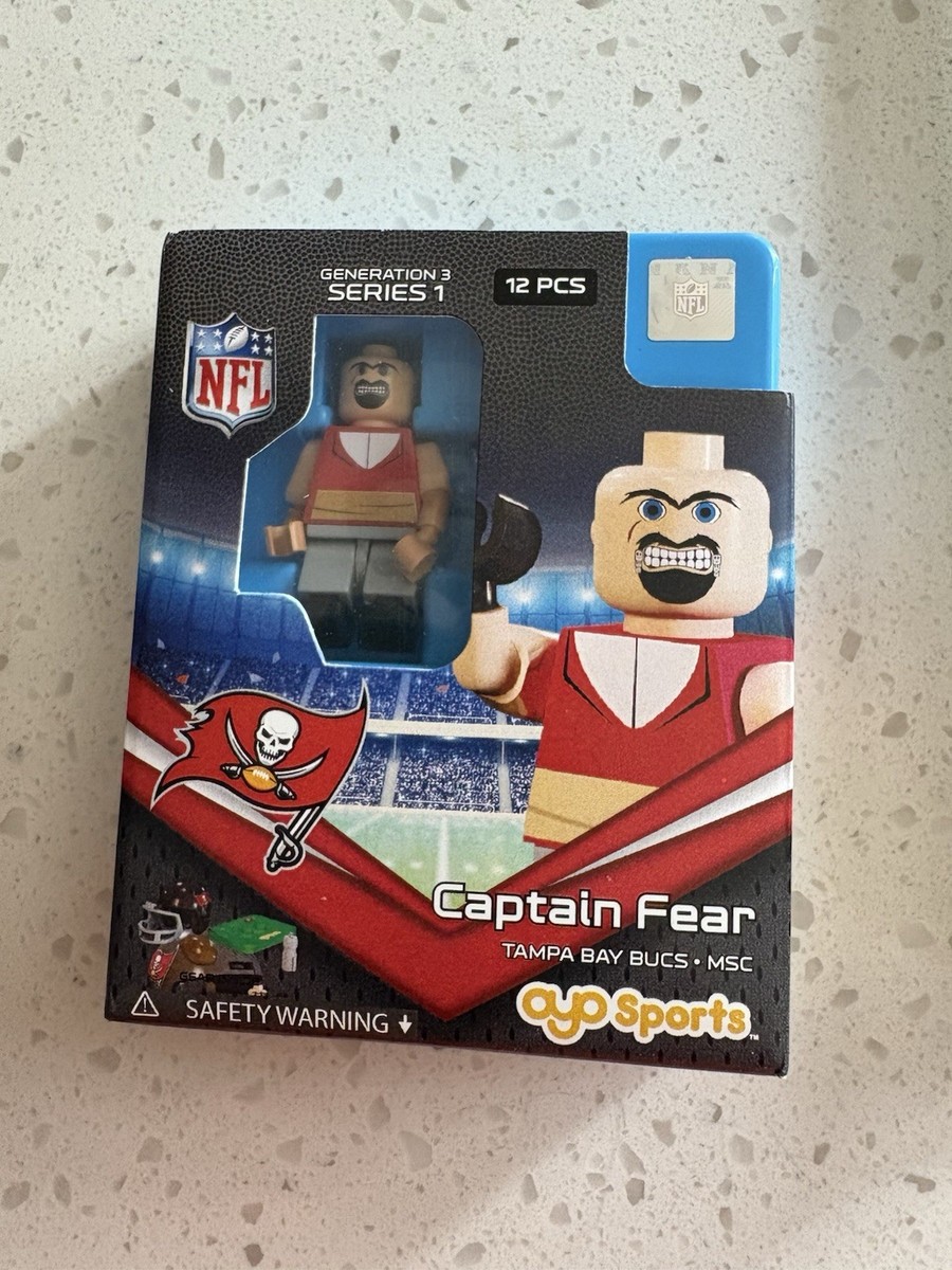 NFL Tampa Bay Buccaneers Mascot Captain Fear OYO Sports Minifigure