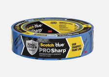 2 Rolls 3M Scotch Blue PROSharp Painter's Tape, Blue, 1.41 in x 60 yd,