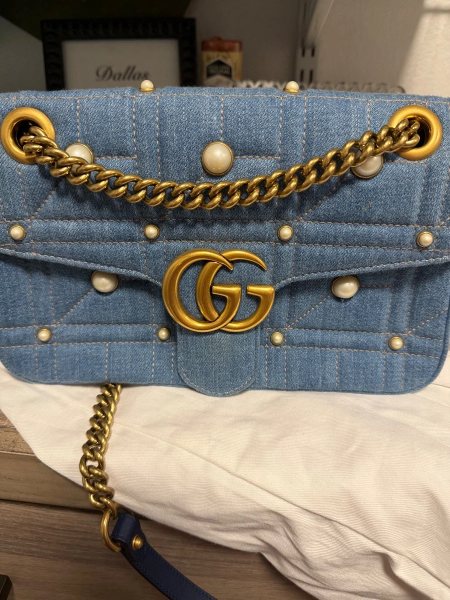 Gucci Denim Exterior Small Bags & Handbags for Women for sale | eBay