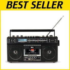 Rechargeable Cassette Radio Recorder with Bluetooth