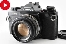 Sale! Olympus OM-3 35mm Film Camera  F.Zuiko  Auto-S 50mm f1.8 [Very Good] #224