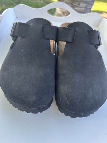 Betula Licensed by Birkenstock Black Suede Clog Size: 43 - Picture 2 of 10