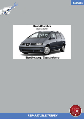 PDF Seat Alhambra 1 (1995-2010) Reparaturanleitung Standheizung