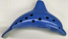 Ocarina Dolphin-shaped 11 Hole Used