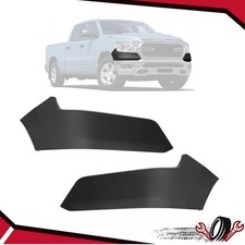 Pair - Front Upper Bumper End Filler Panel For Ram 1500 2019-2024 Leftright