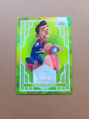 2023 Topps Chrome Disney Ercole Visconti #51  Green Refractor /99