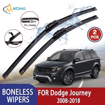 Car Windshield Wiper Blades U-Type Soft Rubber Boneless HD Quiet Durable Set 24 