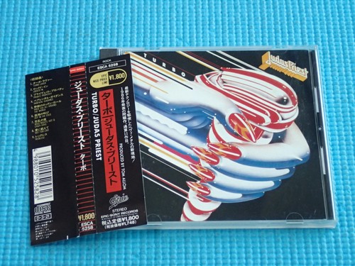 JUDAS PRIEST Turbo 1990 OOP CD Japan ESCA-5258 OBI