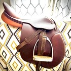 Collegiate English Saddle | Brown | 16.5" — photo 1