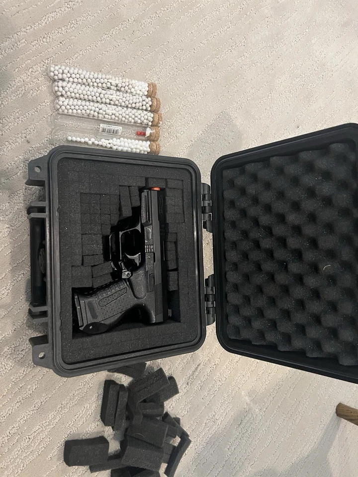 Walther P99 BB guns and pelican 1200 case - Image 3 of 3