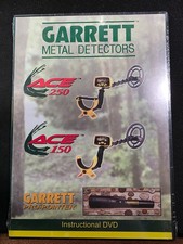 Garrett Metal Detectors Instructional DVD - ACE 150, ACE 250 & Pro Pointer New