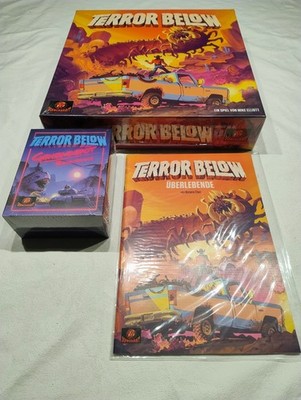 Spiel - Terror Below inkl Erweiterung Geheimdepot & Anleitung - deutsch - NEU
