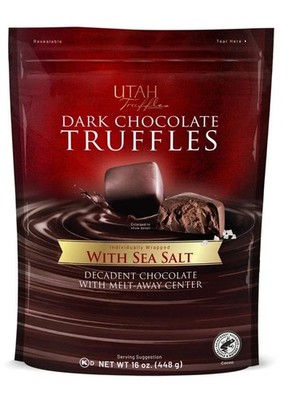 Utah Truffles Milk Chocolate Mint Truffles, 16 Ounce