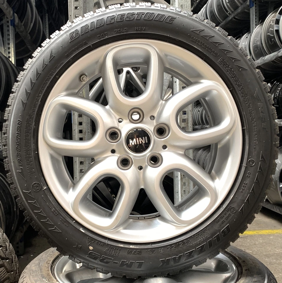 4 Orig MINI Winterräder Loop Spoke 494 195/55 R16 87H F55 F56 F56 F57 6855103 50 - Bild 2 von 3