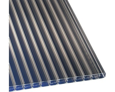 Gutta Polycarbonat Hohlkammerplatte/Stegplatte 20-16 bronce 2000 mm x 1200 mm x 