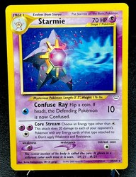 Starmie 25/64 Neo Revelation Rare