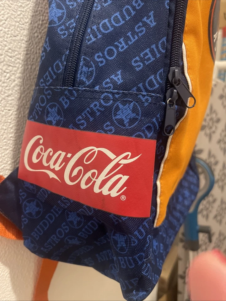Houston Astros MLB Coca Cola Backpack . - Image 4 of 4