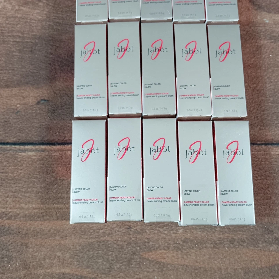 JABET Lasting Color Glow Camera Ready Cream Blush 0.5 oz Petal Medium SET 15 - Image 4 of 4