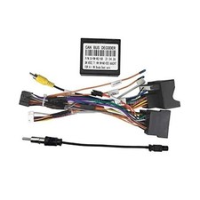 16pin Car Radio Stereo Power Wiring Harness Cable Wcan Bus Decoder Compatible 16pin Car Radio Stereo Power Wiring Harness Cable Wcan Bus Decoder Compatible