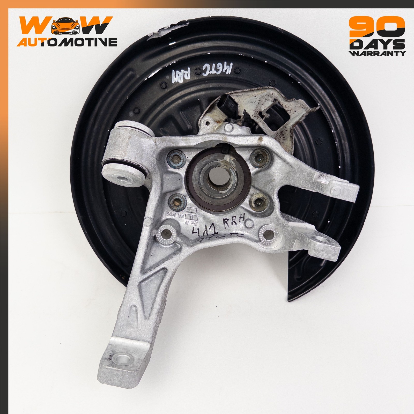12-17 BENTLEY CONTINENTAL GT REAR RIGHT PASSENGER SIDE SPINDLE KNUCKLE HUB OEM
