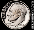 1964 Roosevelt Dime- Silver- Choice Gem Proof Luster No Reserve #J40