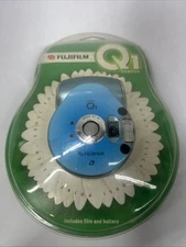 FUJIFILM Q1 Nexia 22mm Point/Shoot Film Camera - NEW SEALED BLUE