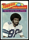 Drew Pearson All-Pro 1977 Topps #130 Dallas Cowboys VG