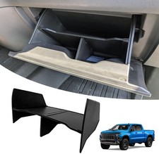 Glove Box Organizer Tray For 2022-26 Chevy Silverado 1500 2500 3500 Accessories