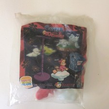 Vintage 1998 Burger King Kids Club Toy Casper Meets Wendy Figure Cat Sealed