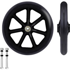 Rollstuhl Vorderrad 8 Zoll Ersatzrad Rollstuhl Rad Set mobilit&auml;t Zubeh&ouml;r