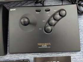 SNK NEO GEO X GOLD LIMITED EDITION CONSOLE +NINJA MASTERS +New SECOND CONTROLLER