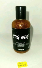 LUSH COSMETICS   YOG NOG Shower Gel Body Wash Gold Glitter 3.3 oz New