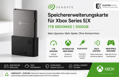 Seagate Speichererweiterungskarte 1TB SRD0MX0 für Xbox Series S|X 1000GB - 1 TB