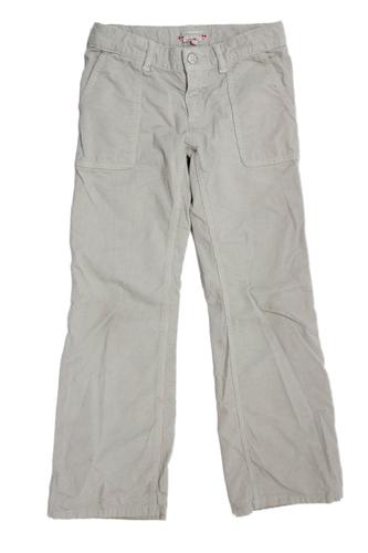 Bonpoint Girls Cotton Corduroy High Rise Bootcut Pants Beige Size 10 - Picture 2 of 11