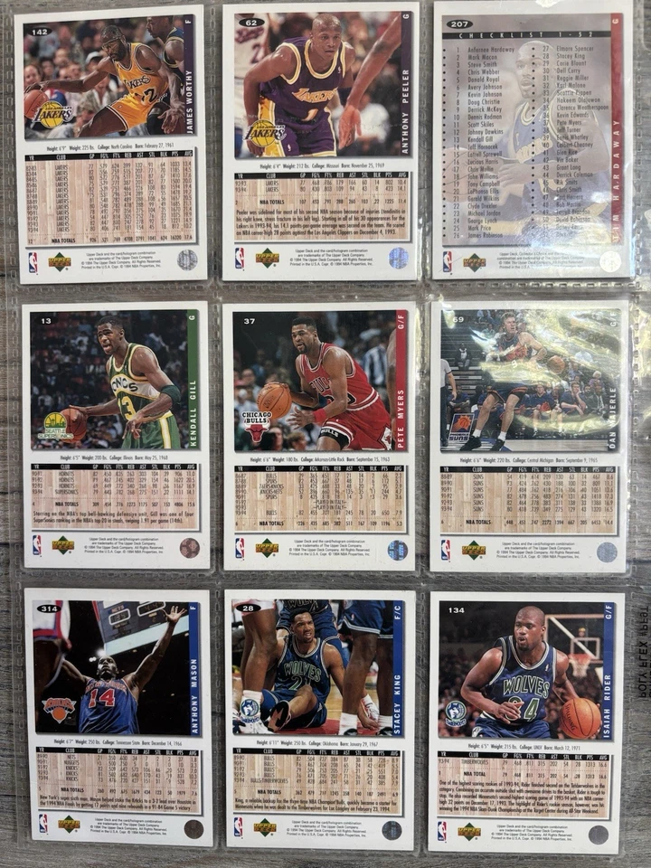 Lote de 90 tarjetas de fútbol, baloncesto, béisbol firma plateadas y doradas años 90’s Foto 2 de 4