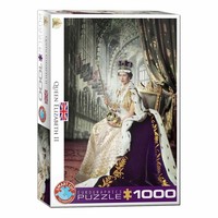 Eurographics Puzzle KöNigin Elizabeth Ii, 1000 Teile, 68 X 48 Cm, 6000-0919