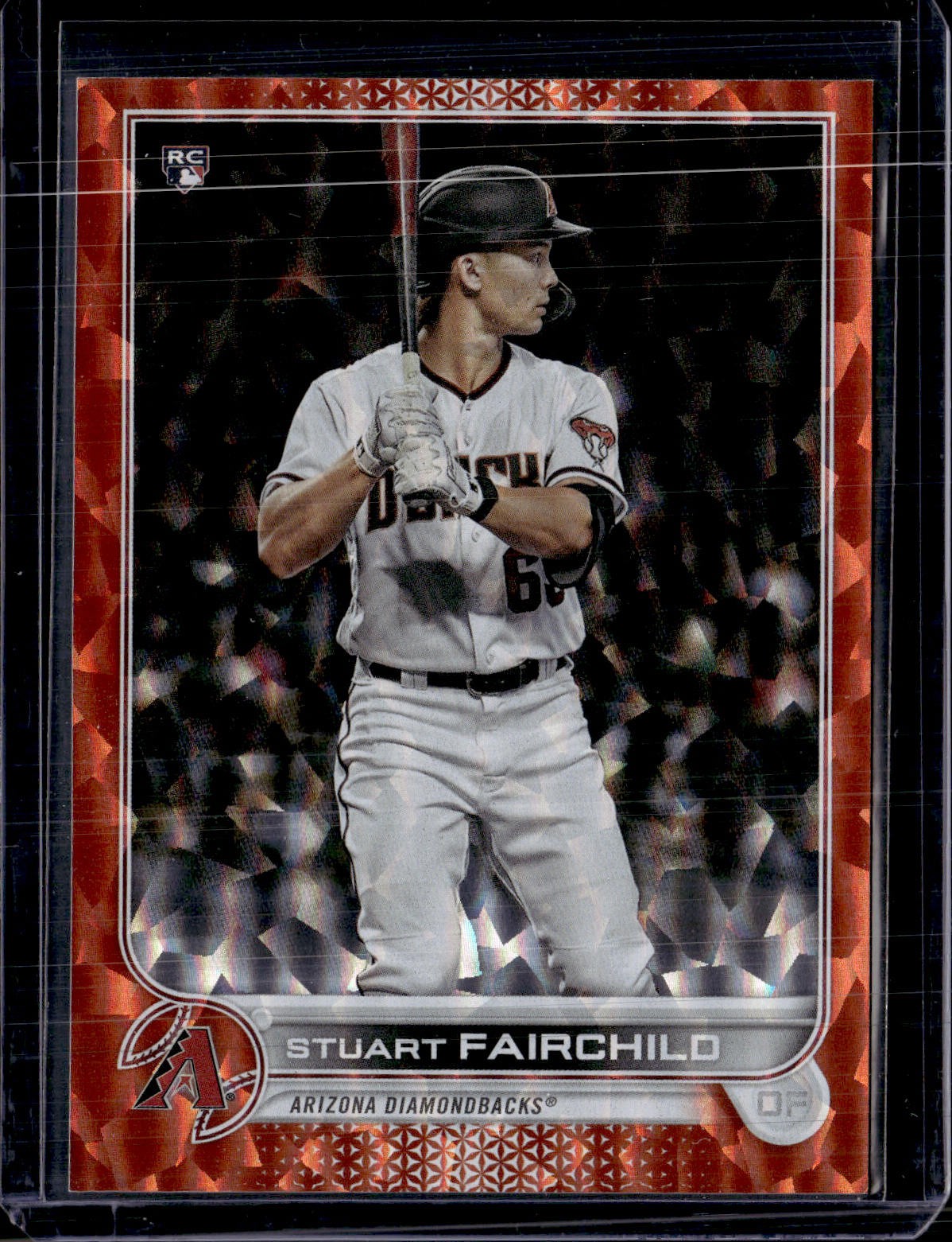 2022 Topps #163 Stuart Fairchild Orange Foilboard 203/299
