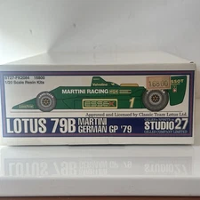 Studio27 LOTUS 79B Martini F1 ANDRETTI Resin Metal Model Kit 1/20 JAPAN ST27