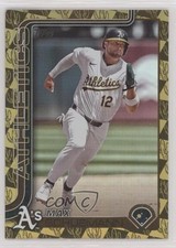 2025 Topps Series 1 Spring Training Gold Foilboard 39/50 Max Schuemann #305 1f60