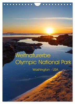Weltnaturerbe Olympic National Park (Wandkalender 2027 DIN A4 hoch), CALVENDO Mo