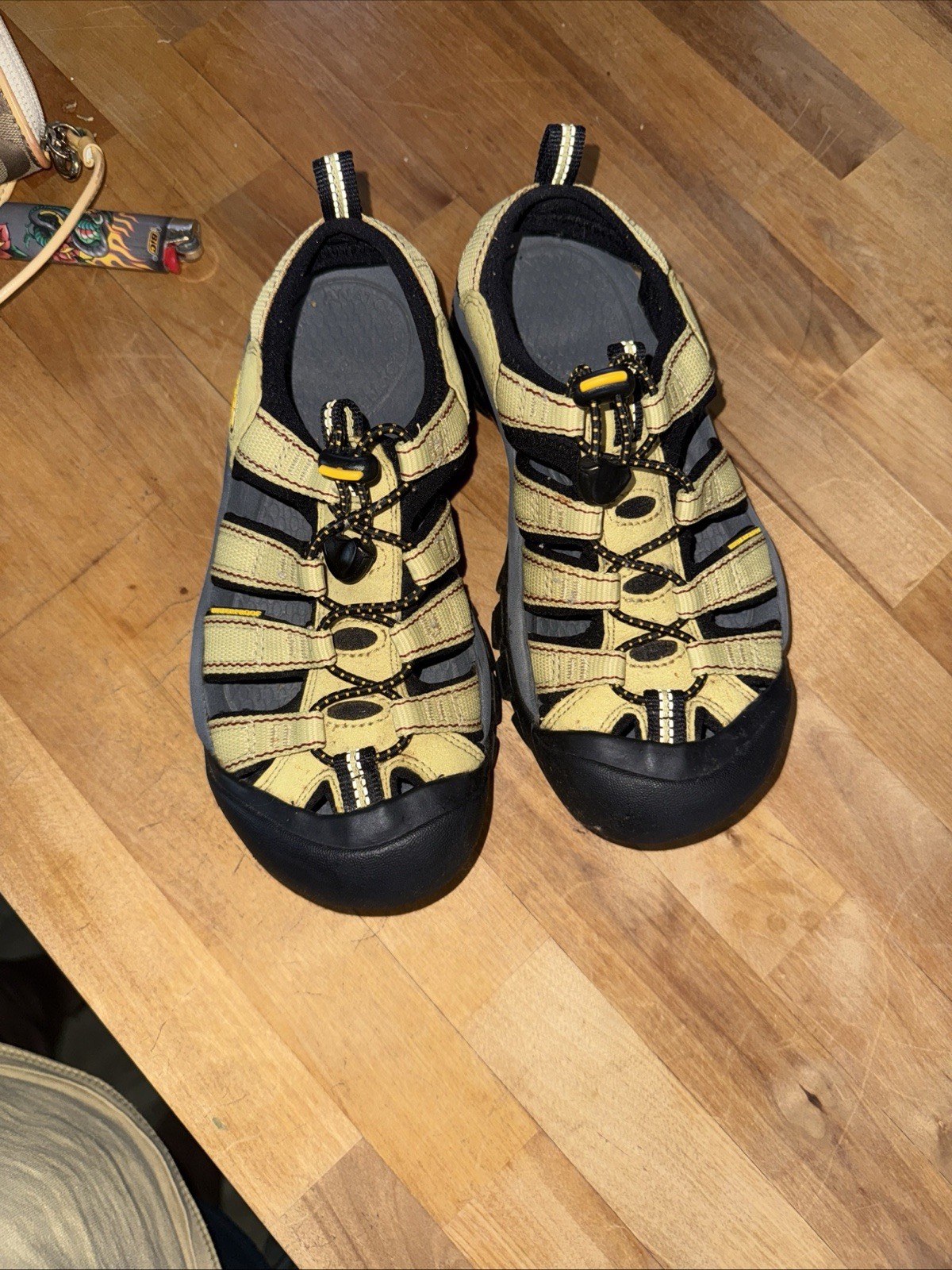 Sandali sportivi impermeabili Keen donna taglia 6 verde lime scarpe trekking trail