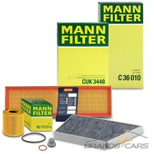 MANN-FILTER INSPEKTIONSPAKET FILTERSATZ A FÜR PEUGEOT 206 1.4 206 CC 1.1 1.4 00-