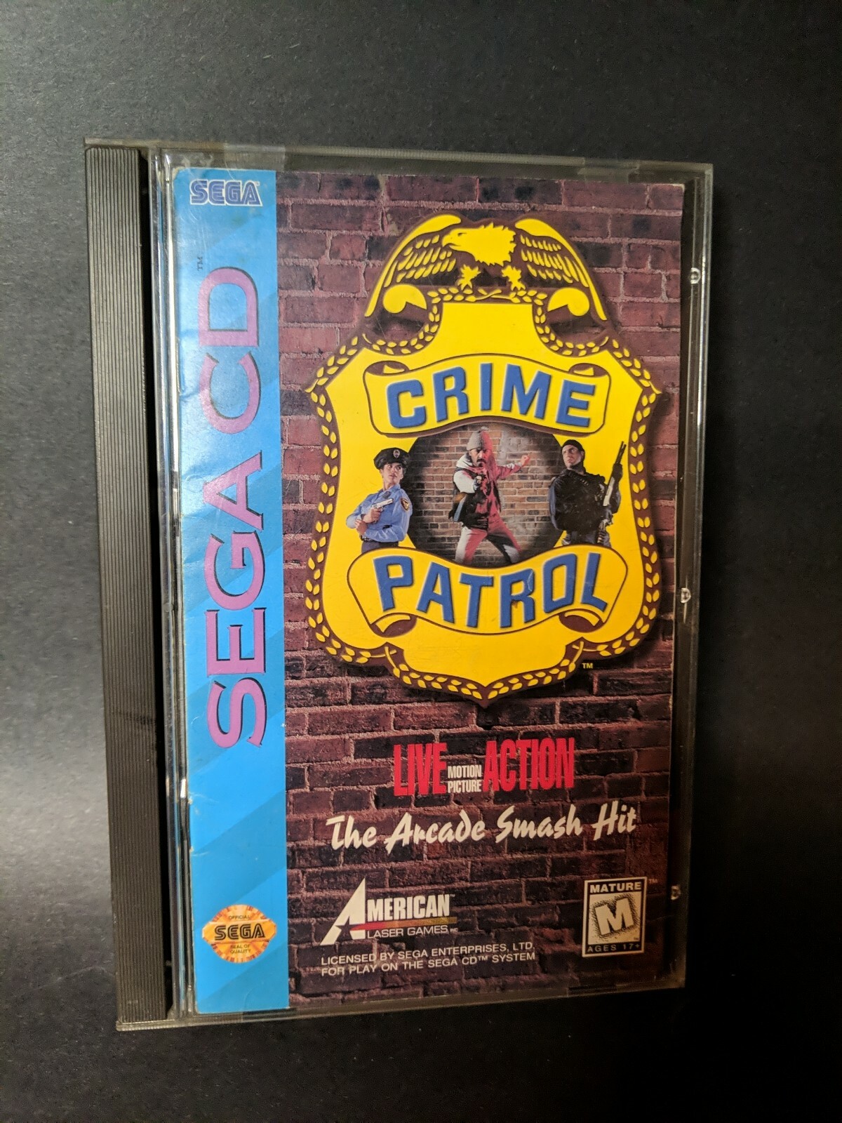 Crime Patrol Sega CD CIB 