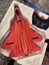 SU-57 Felon RC Airplane EPP Beginner RTF 2.4G 3 CH Gyro RED w/LEDS & 2 Batt.