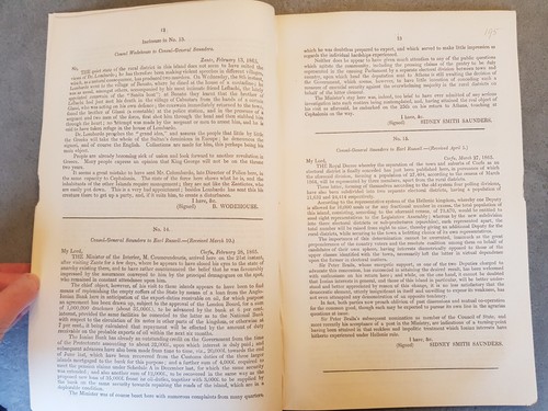 1867 HMSO REPORT CORFU ZANTE & CEPHALONIA WITHDRAWAL OF BRITISH GREECE @ - Picture 5 of 8