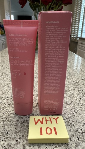 YENSA PINK LOTUS Peptide Renewal Face Cream 8 ESSENCE 1.7oz/50mL SEALED $48 Full - Foto 2 di 18