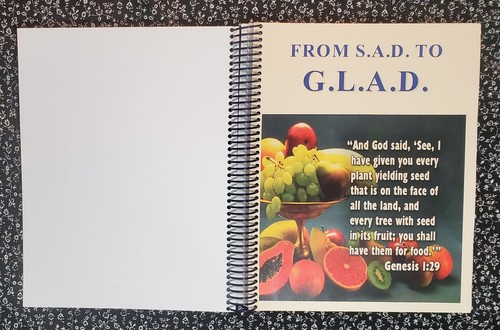 God's Plan From S.A.D To G.L.A.D. Natural Foods Cookbook, M.E.E.T. Ministry 2003 - Picture 5 of 24