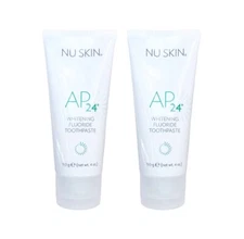 Nu Skin Nuskin AP24 Whitening Fluoride Toothpaste 2 Tubes New Stock EXP. 09/26