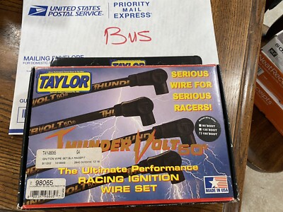 Taylor Ignition Wire Set 98065 ThunderVolt Black Race fit